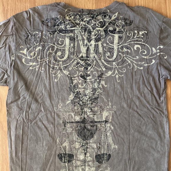 ❤️ Monarchy Los Angeles Distressed Tee Graphic Size XL - Picture 7 of 8